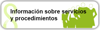 Información sobre servicios y procedimientos