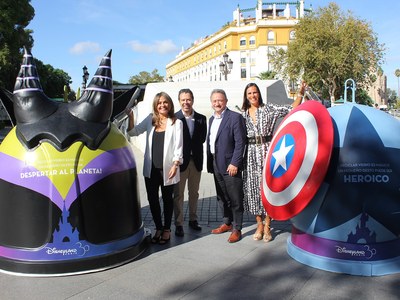 La magia toma las calles de Sevilla con iglús de Ecovidrio tematizados por Disneyland París