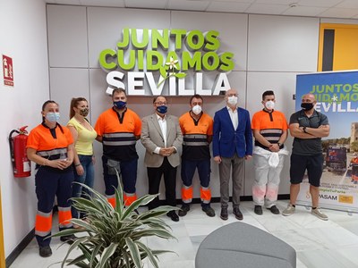 LIPASAM REALIZA LA VACUNACIÓN FRENTE AL COVID-19 DE SU PLANTILLA PENDIENTE DE INMUNIZACIÓN EN SUS INSTALACIONES