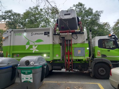 LIPASAM CAMBIA DE HORARIO LA RECOGIDA DE RESIDUOS EL DÍA 24 DE DICIEMBRE