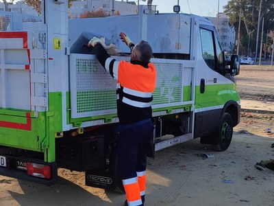 Lipasam contrata a 67 trabajadores para mantener la calidad de los servicios de limpieza durante la sexta ola de la COVID-19