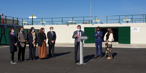 Lipasam incorpora un quinto punto limpio a la red municipal tras un acuerdo con la Autoridad Portuaria y la Junta de Andalucía