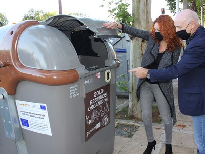 LIPASAM INVIERTE MÁS DE 400.000 EUROS EN LA IMPLANTACIÓN DE CONTENEDORES PARA BIORRESIDUOS EN DIFERENTES BARRIOS DE LA ZONA NORTE Y MACARENA A TRAVÉS DEL PROGRAMA EUROPEO EDUSI