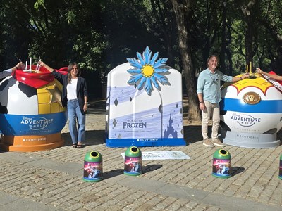 LIPASAM Y ECOVIDRIO TRAEN A SEVILLA “RECICLAR VIDRIO ES UNA GRAN AVENTURA” CON CONTENEDORES TEMATIZADOS CON PERSONAJES DISNEY, PIXAR Y MARVEL